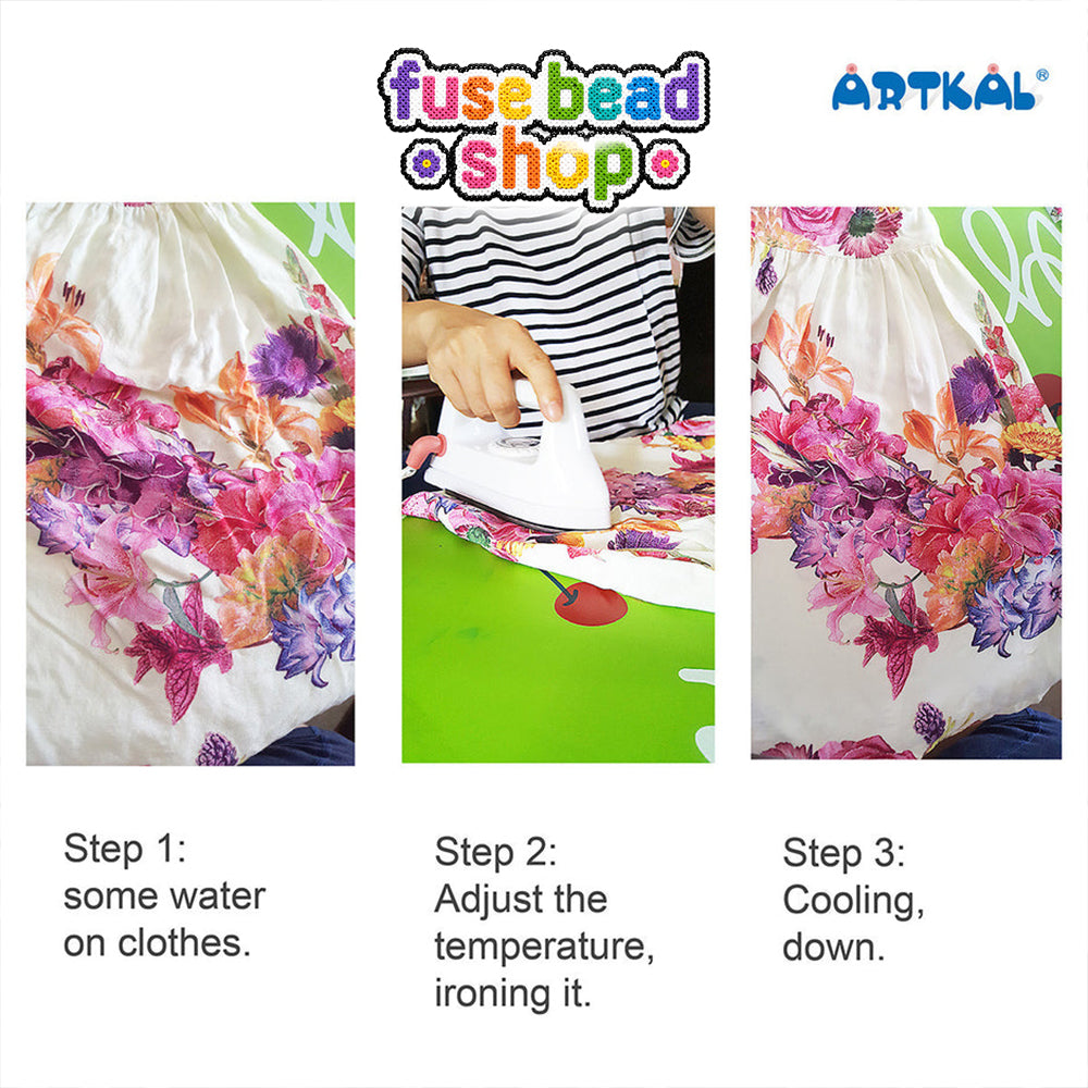 Artkal White Mini Iron & Adapter