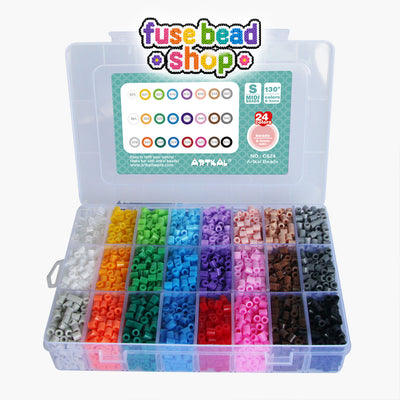 Artkal 24 Colors 5mm Midi Fuse Beads Box