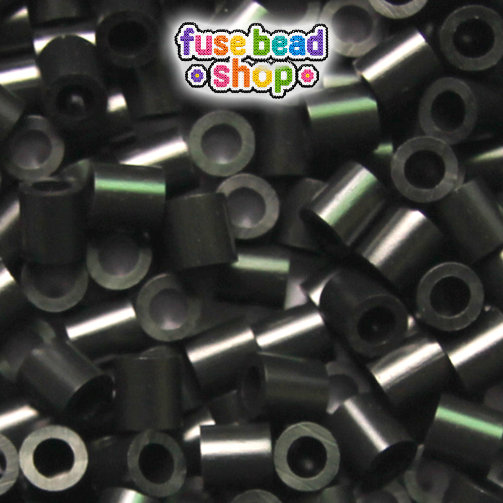 Black Solid 5mm Midi Fuse Beads (1kg)