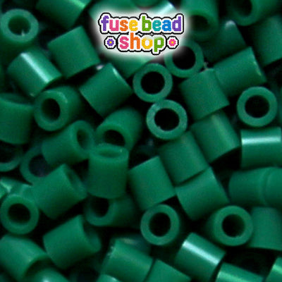 Green Tea Solid 5mm Midi Fuse Beads (1kg)