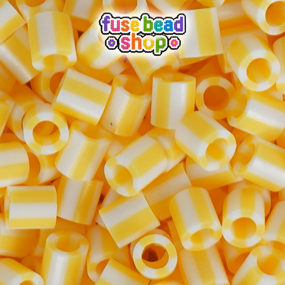Lemon Stripe 5mm Midi Fuse Beads (1000pcs)