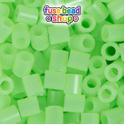 Green Glow 5mm Midi Fuse Beads (1000pcs)