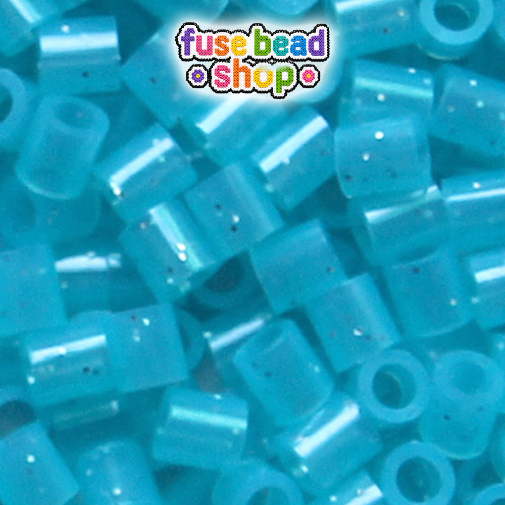 Blue Glitter 5mm Midi Fuse Beads (1000pcs)