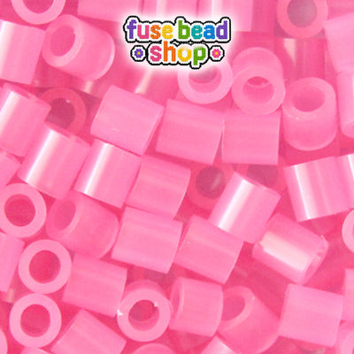 Pink Translucent 5mm Midi Fuse Beads (1000pcs)