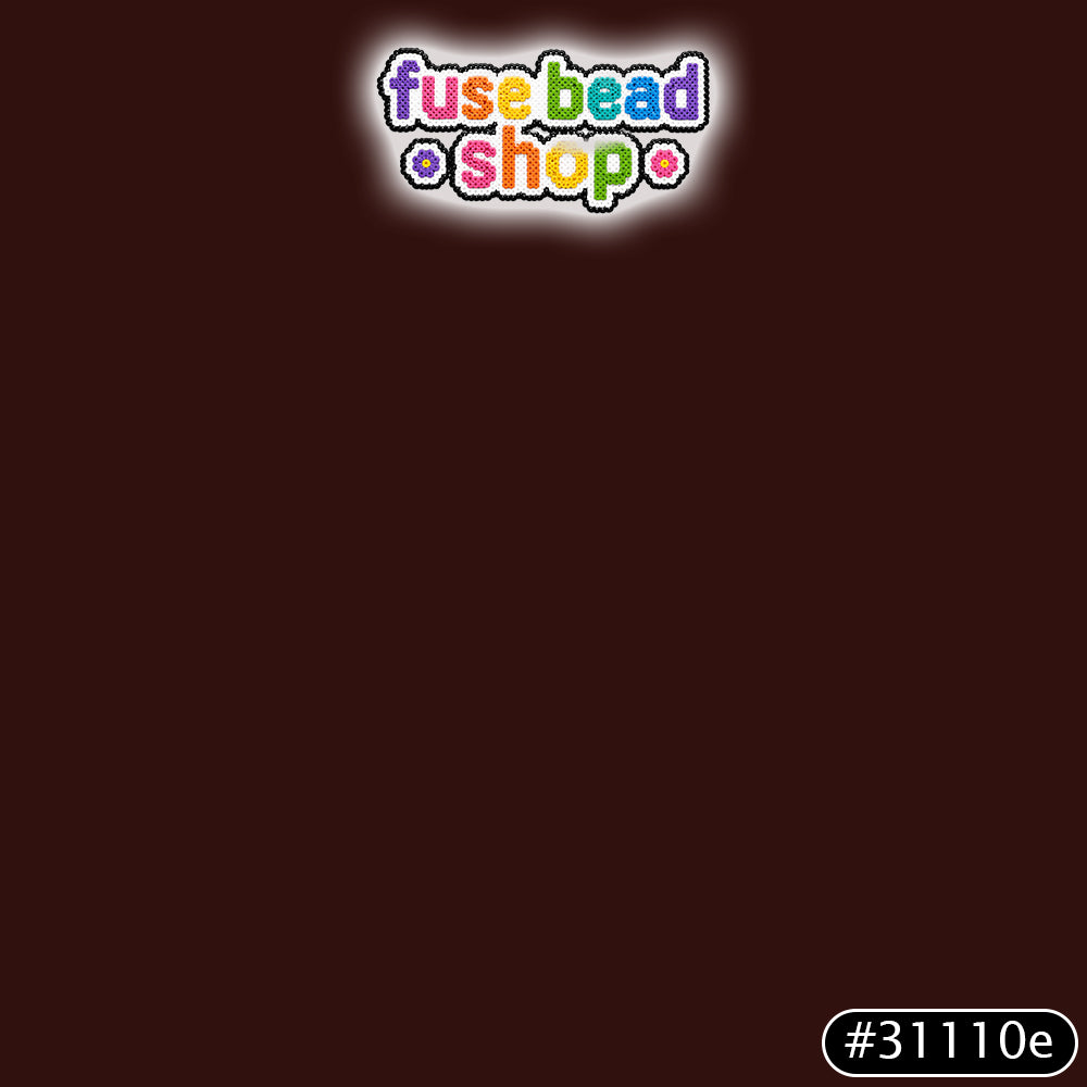 Chocolate 2.6mm Mini Fuse Beads (500g)