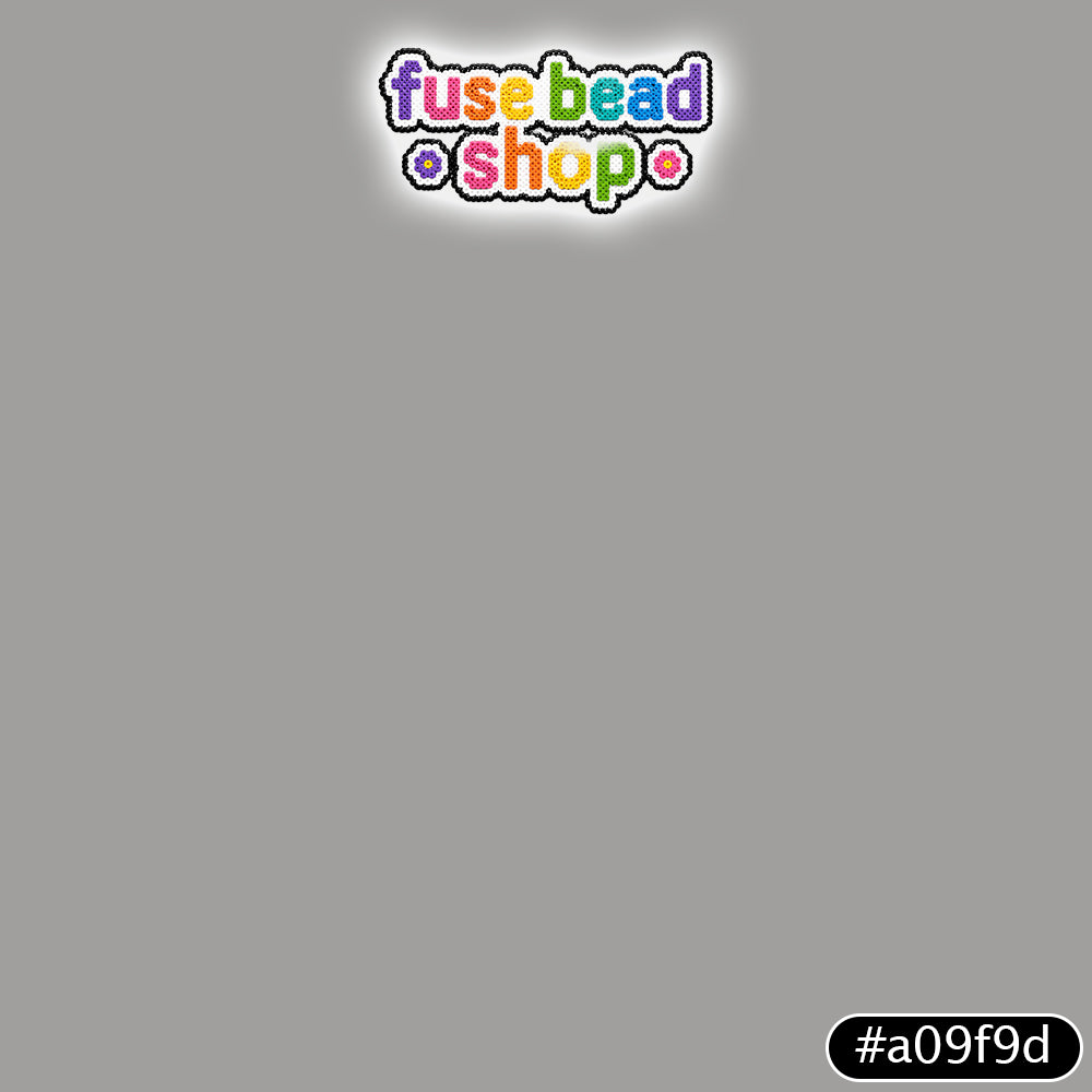Silver Metallic S-Midi Fuse Beads (1kg)