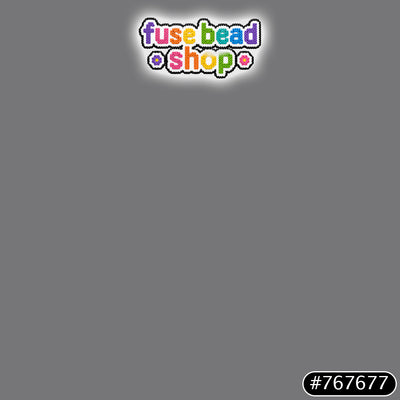 Dark Grey Solid 5mm Midi Fuse Beads (1000pcs)