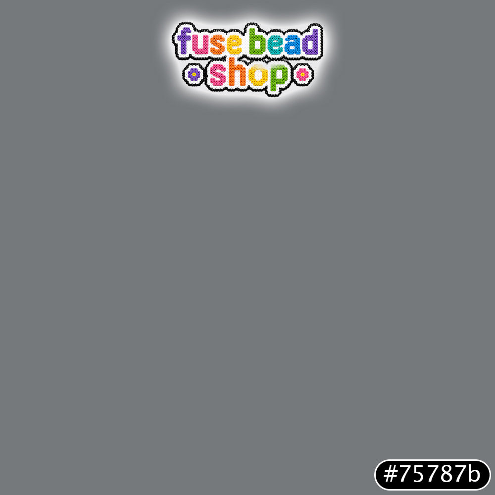 Dark Grey 5mm Midi Fuse Beads (1000pcs)