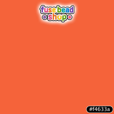 Blaze Orange Solid 5mm Midi Fuse Beads (1000pcs)