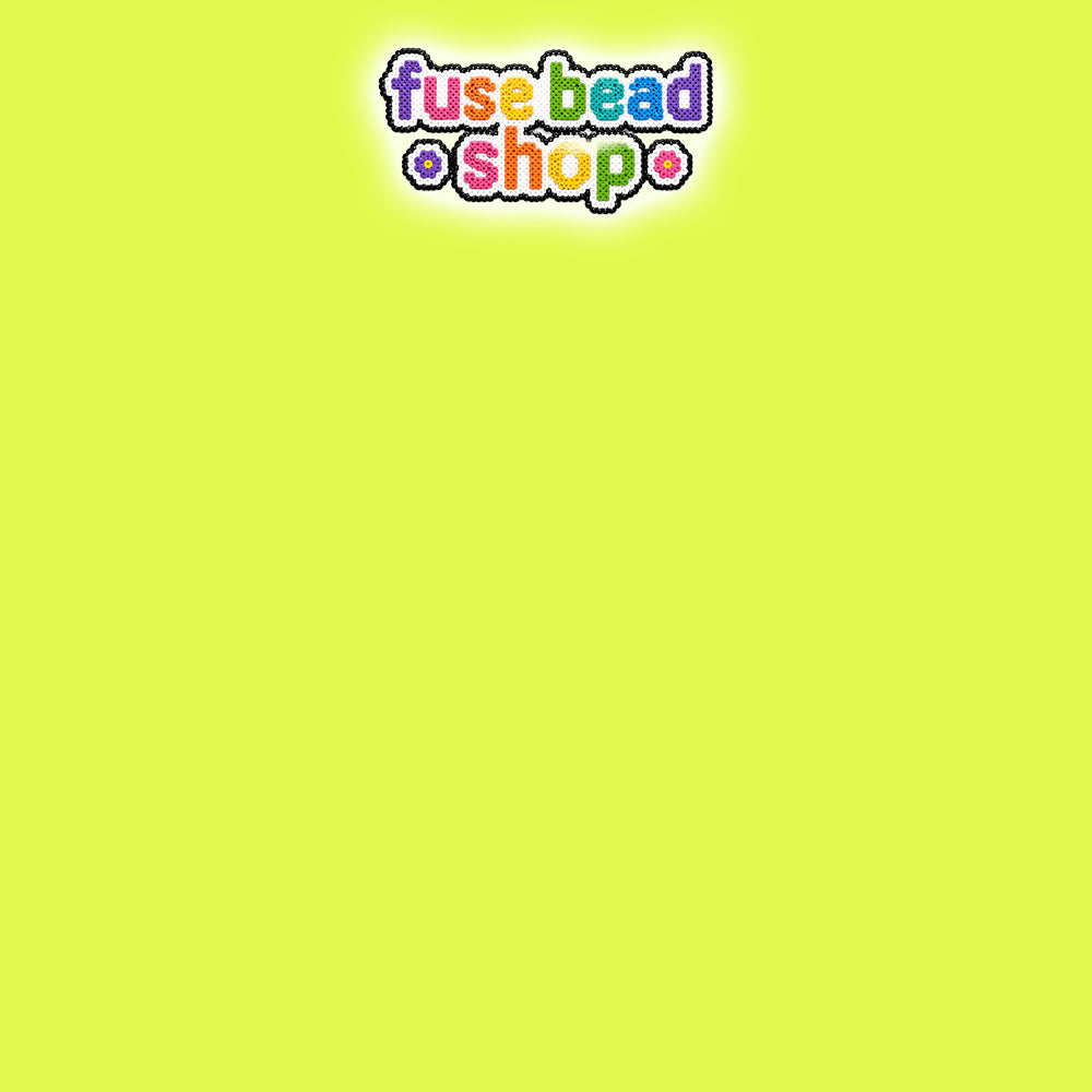 Yellow Neon S-Midi Fuse Beads (1000pcs)