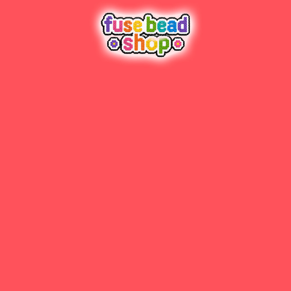Pink Neon S-Midi Fuse Beads (1000pcs)