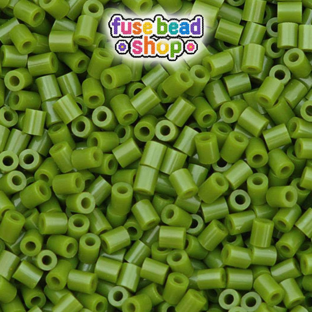 Pine Tree Green 2.6mm Mini Fuse Beads (2000pcs)