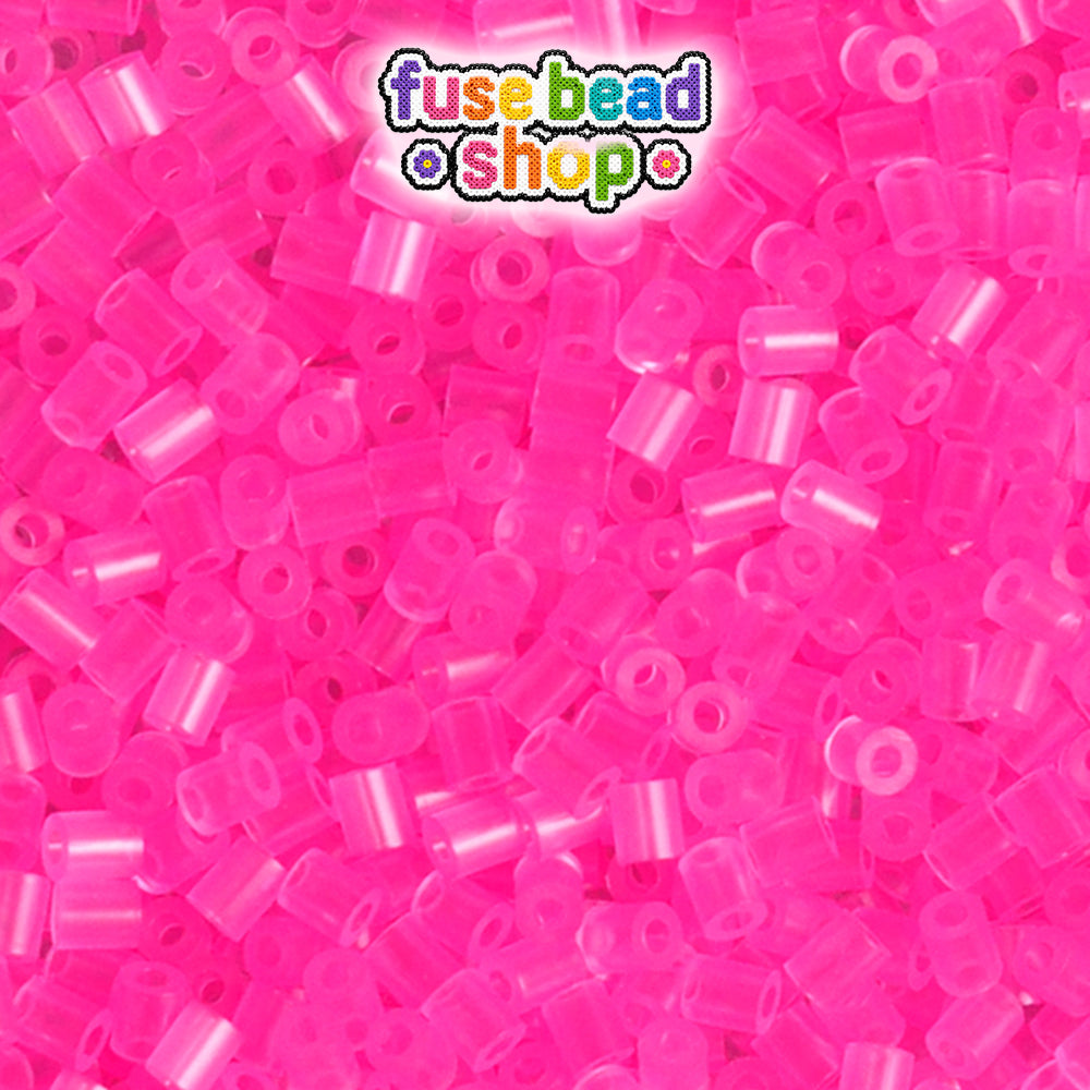 Pink Translucent 2.6mm Mini Fuse Beads (2000pcs)