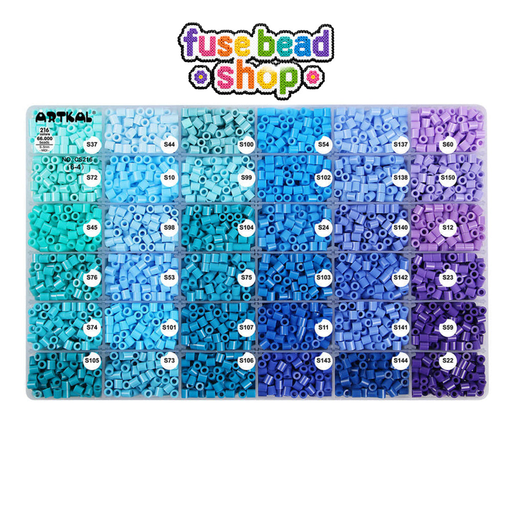 Artkal 216 Colors S-Midi Fuse Beads Box