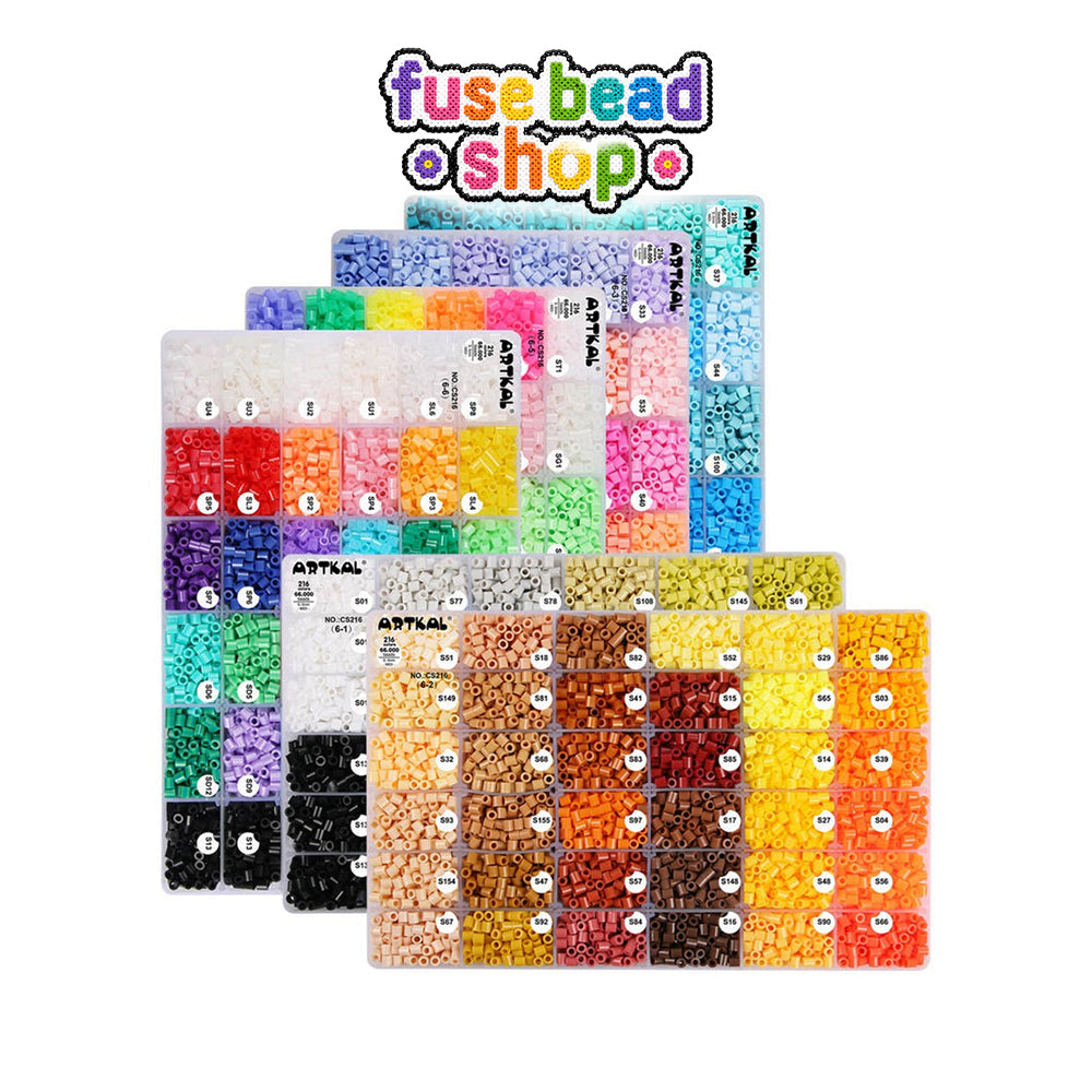 Artkal 216 Colors S-Midi Fuse Beads Box