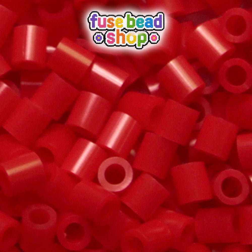 Red Solid 5mm Midi Fuse Beads (1kg)