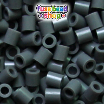 Dark Grey Solid 5mm Midi Fuse Beads (1000pcs)
