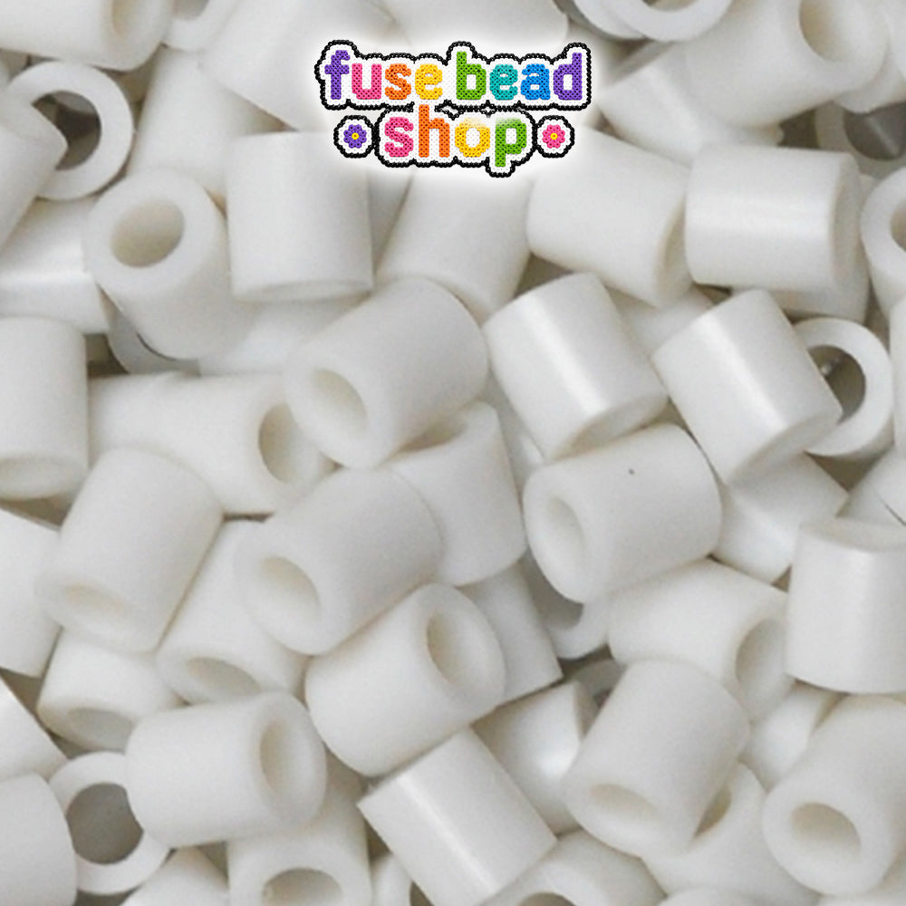 Ghost White Solid 5mm Midi Fuse Beads (1kg)
