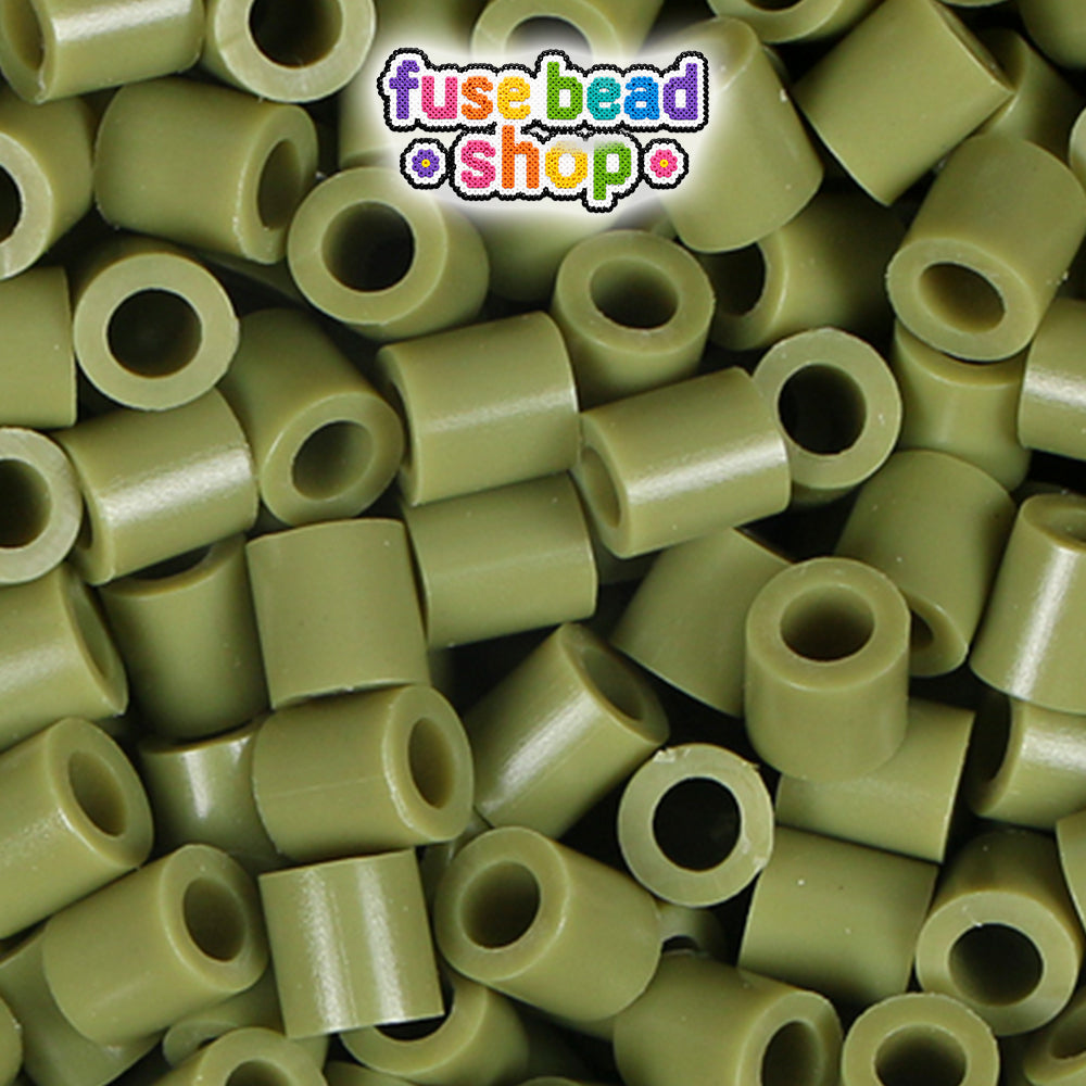 Earth Green Solid 5mm Midi Fuse Beads (1kg)