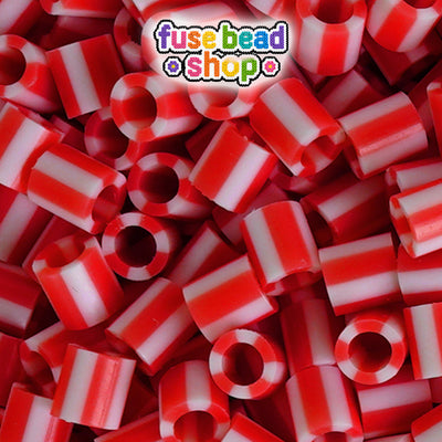 Peppermint Stripe 5mm Midi Fuse Beads (1000pcs)