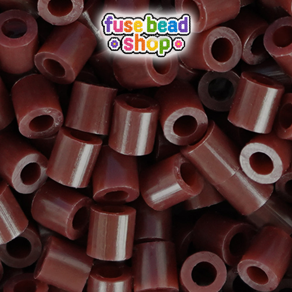 Chocolate Solid 5mm Midi Fuse Beads (1000pcs)