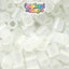 White Glow S-Midi Fuse Beads (1000pcs)