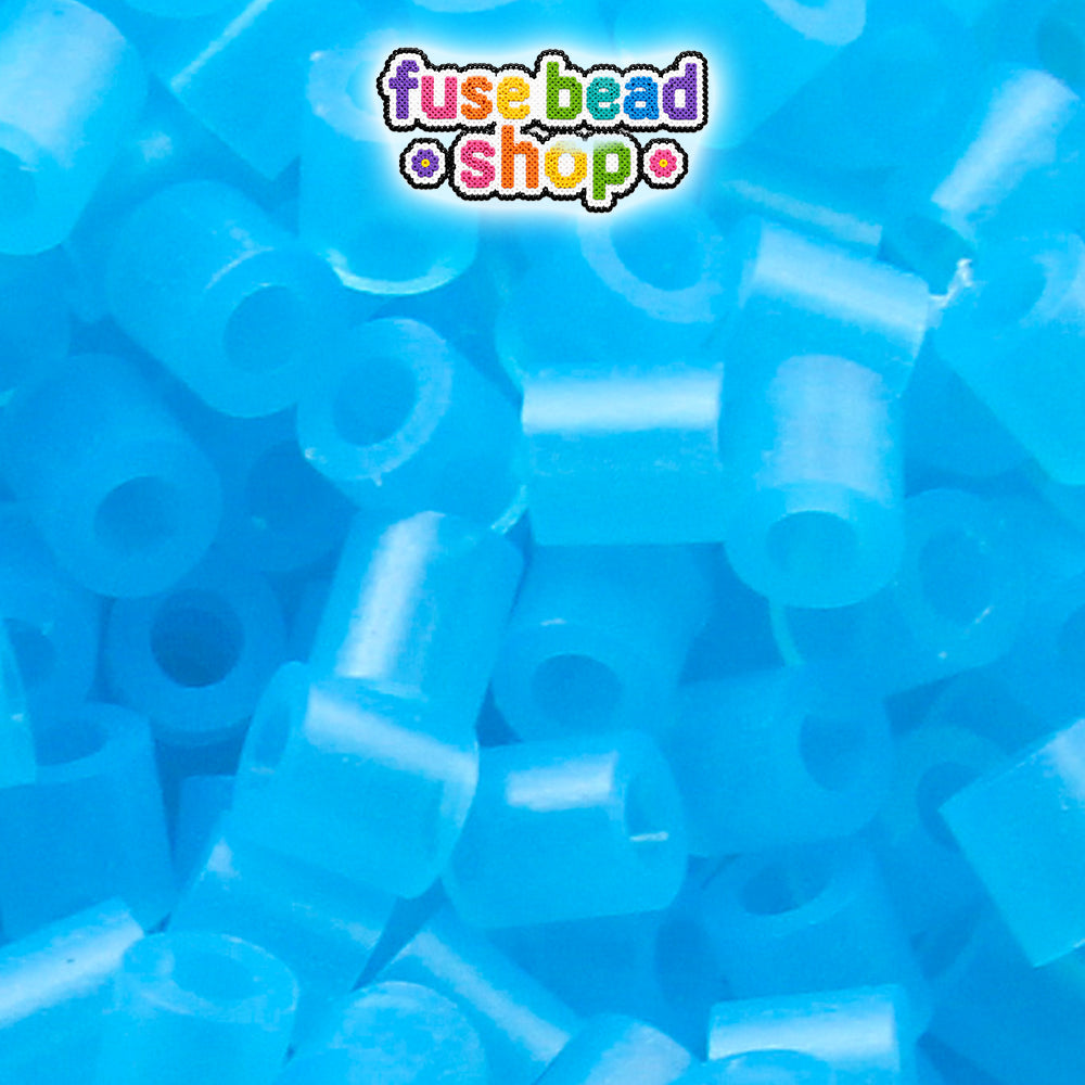 Blue Glow 5mm Midi Fuse Beads (1000pcs)